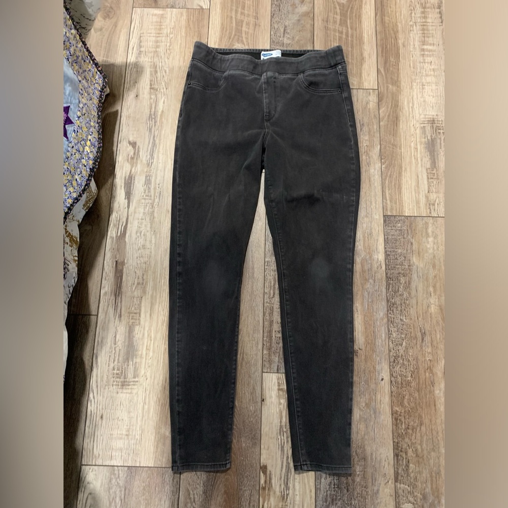 Old navy black jeggings size 14